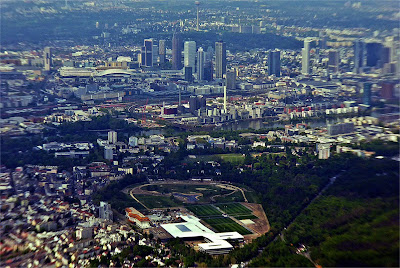 Über den Dächern von Frankfurt