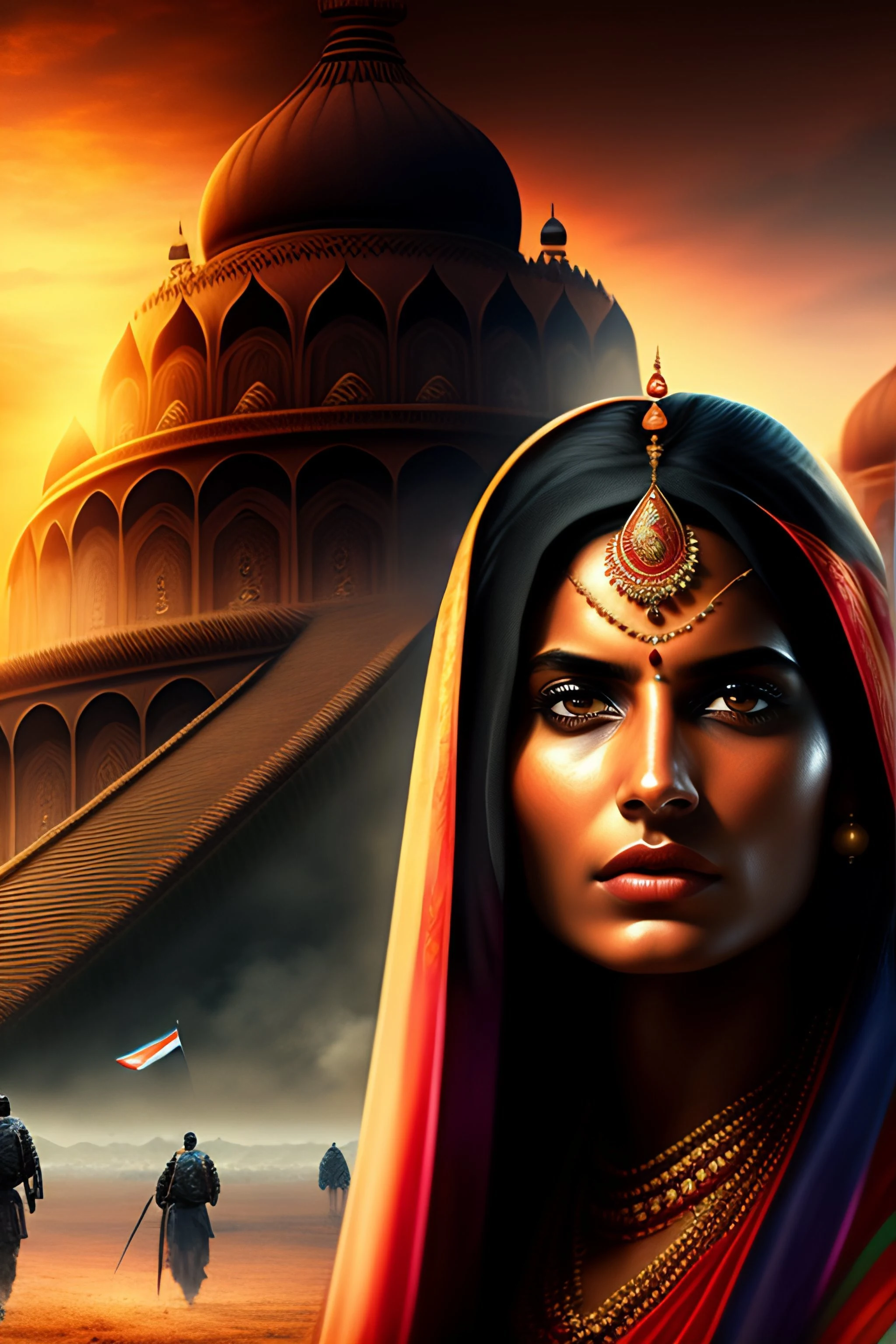 Indian warrior women wallpaper