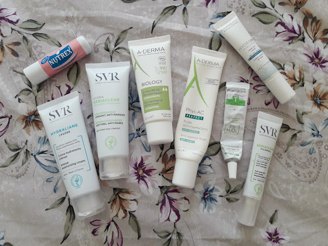 soin de visage 2023 empties