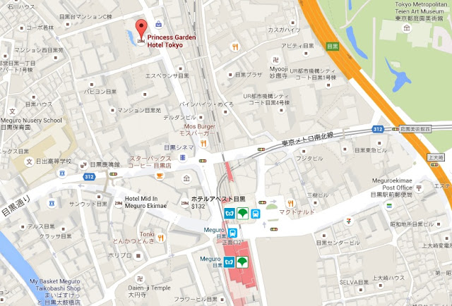 Princess Garden Hotel Google Map. Tokyo Consult. TokyoConsult.