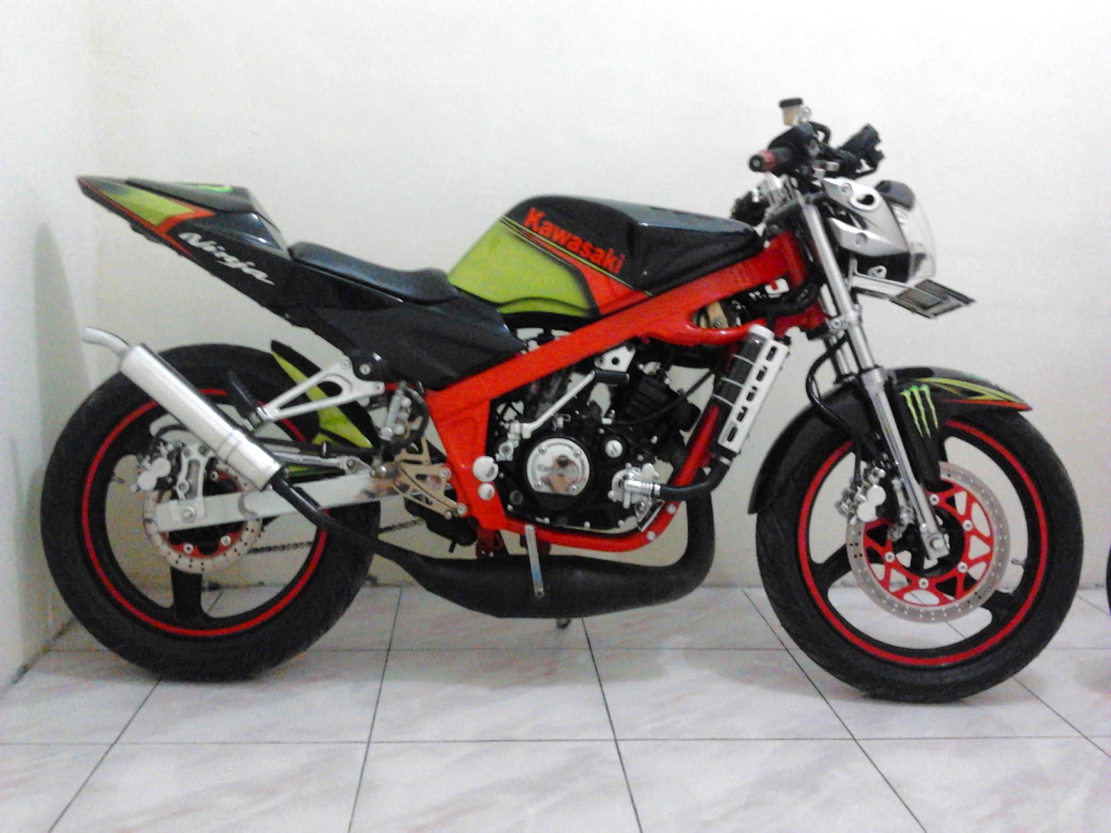 Koleksi Ide Modifikasi Motor Ninja R Bandung Terkeren Obeng Motor