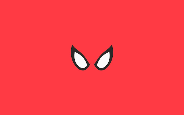 Spiderman Red Minimal 