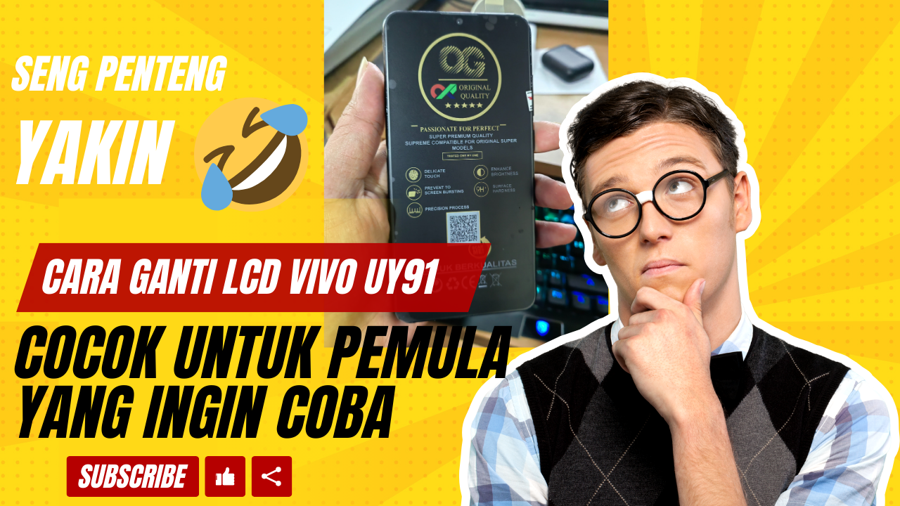 Cara Ganti LCD VIVO Y91