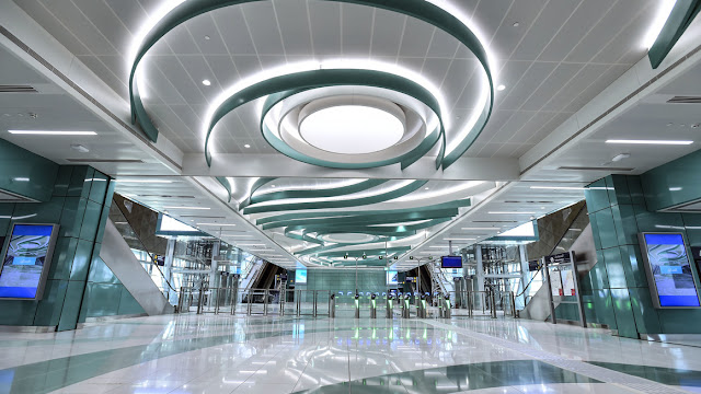Art Installations in Dubai Metro Stations