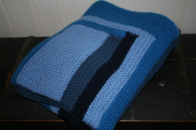 Lafteteppe, Log cabin blanket