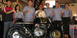 modifikasi cafe racer motor sendiri