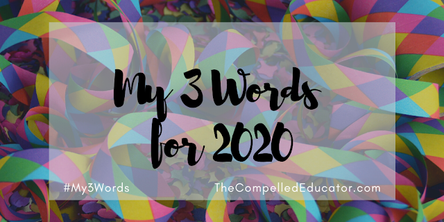 My 3 words for 2020 by @Jennifer_Hogan #my3words