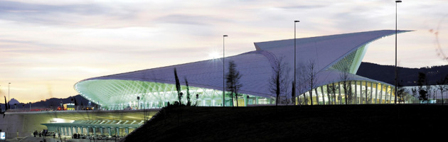 Aeropuerto de Loiu en Bilbao by Santiago Calatrava 