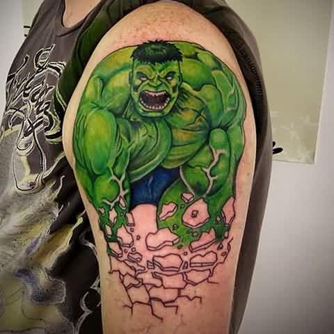 tatuagens do Incrível Hulk