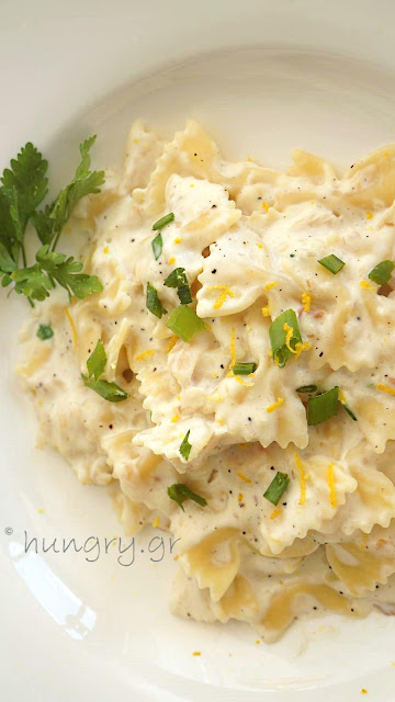 Farfalle with Smoked Trout & Bechamel Sauce