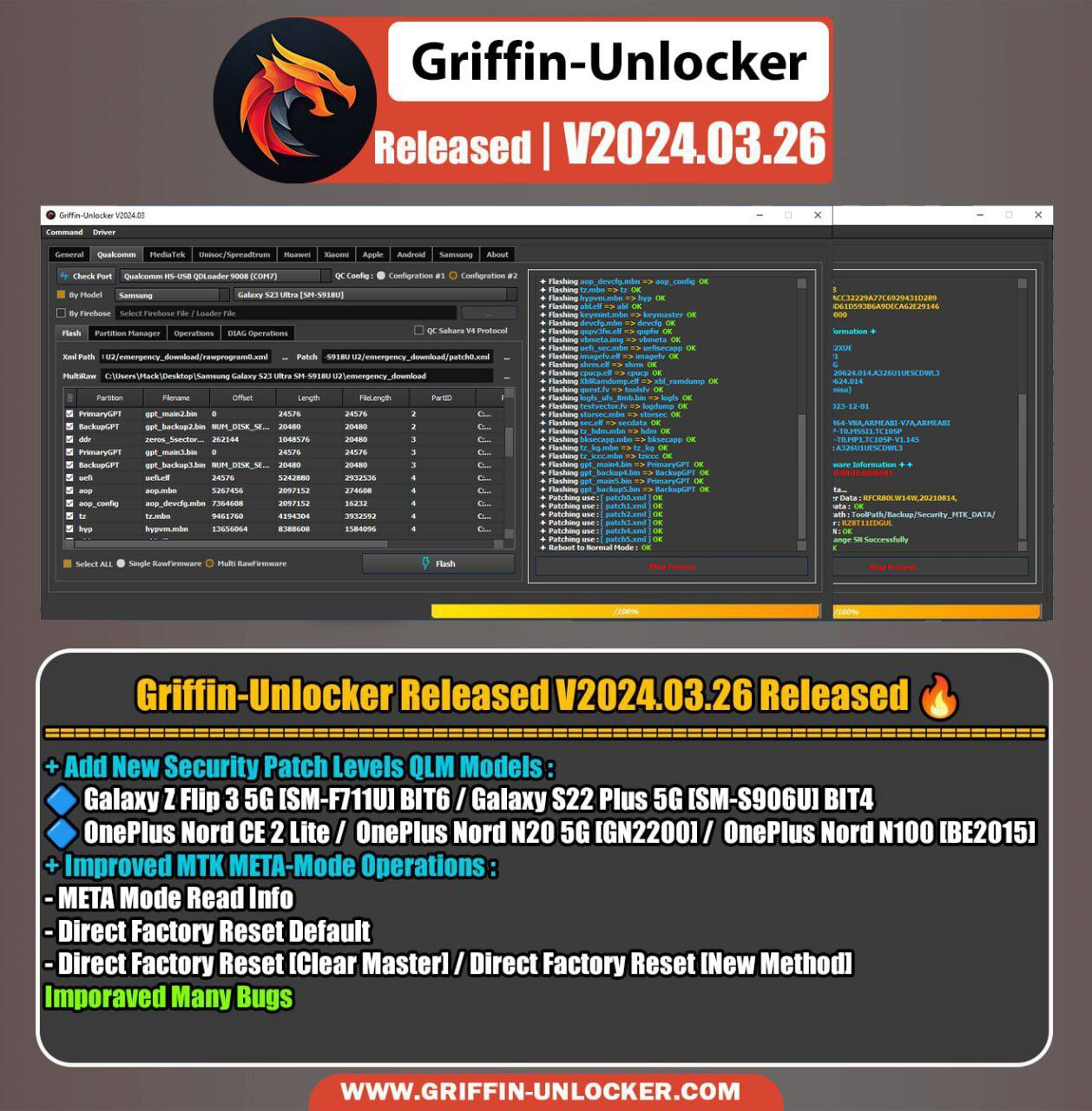 Griffin-Unlocker Full inclusion in Tool