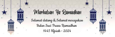 desain banner ramadhan 1445 hijriah 2024