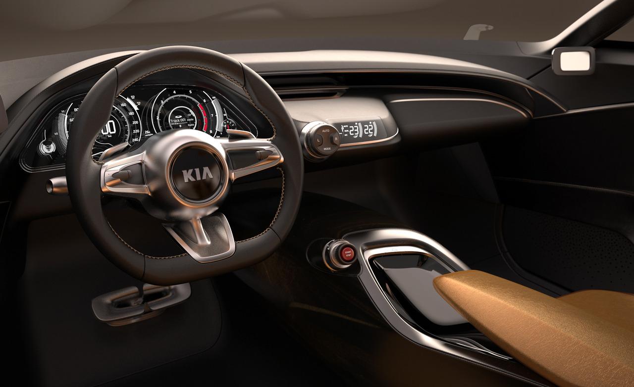 Luxury sport cars, KIA GT CONCEPT Korean Grand Touring