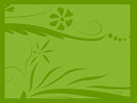 Fondo floral verde