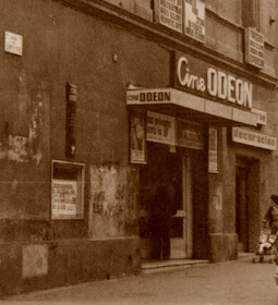 Entrada principal del cine Odeón en 1929