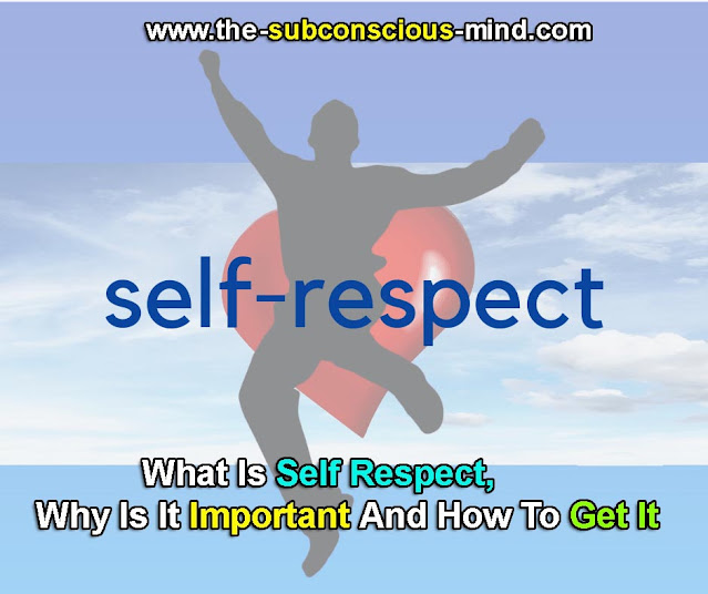 what is self respect,