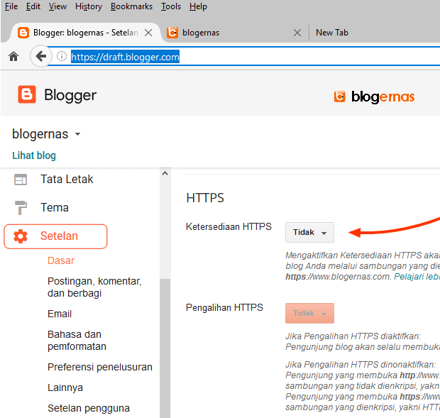 Cara Simple Mengganti HTTP Blog Menjadi HTTPS