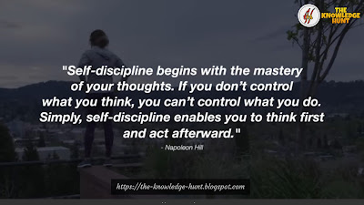Inspirational Quotes for 2019 To Develop Self Discipline | The Knowledge Hunt