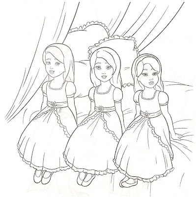 Barbie Girls Kids Coloring Pages download free