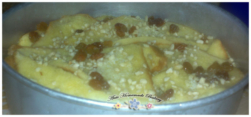 Resepi Puding Roti & Sos Vanila  : Homemade Bakery 