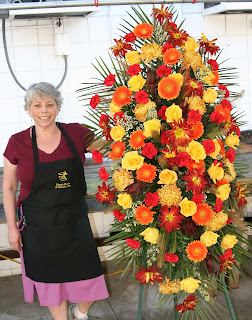 giant sympathy flowers