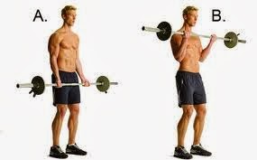 Barbell curl