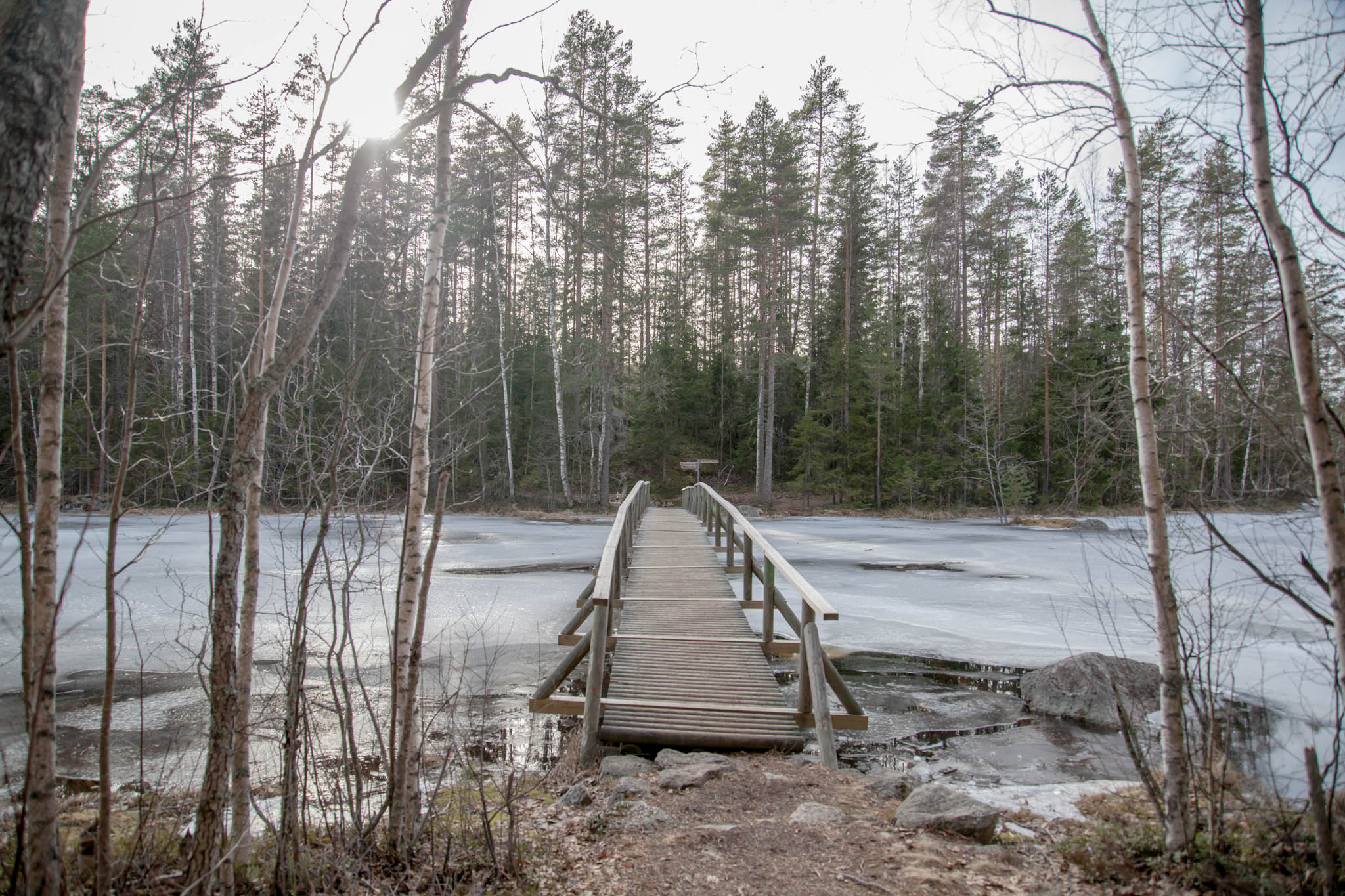 Kannuslahti Isojärvi Kannussalmi silta