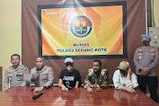 Polresta Serang Kota Gelar Press Conference Terkait Pemanggilan Nikita Mirzani