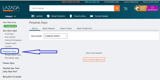 Cek Resi Lazada Express (LEX,LGS,LEL) | Nomor Pesanan ...