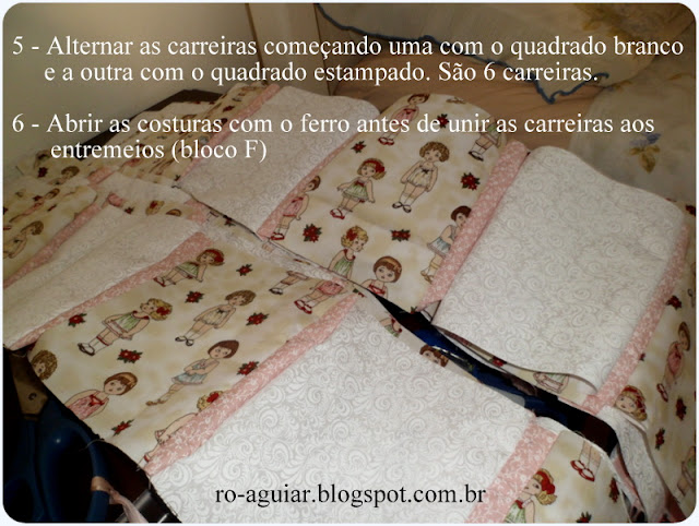 Quilt de Boas Vindas para bebê em patchwork com  PAP (DIY) 