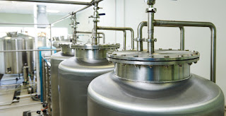 Industrial batch process tanks