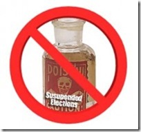 Suspended Election Poison