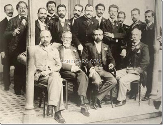 Membros da Academia Brasileira de Letras, no ano de 1897
