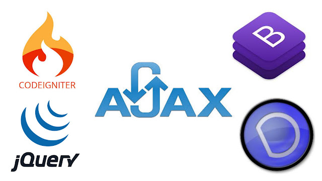membuat crud codeigniter ajax modal bootstrap