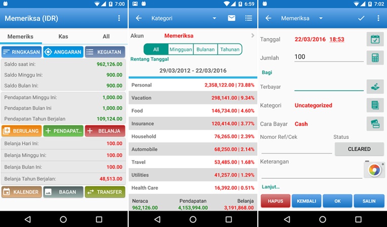 Inilah 5 Aplikasi Pengatur Keuangan Pribadi Terbaik Di Android