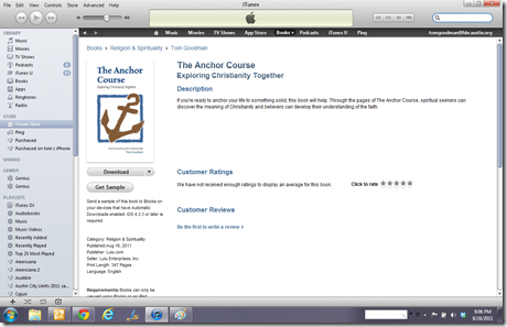 iTunes Screenshot