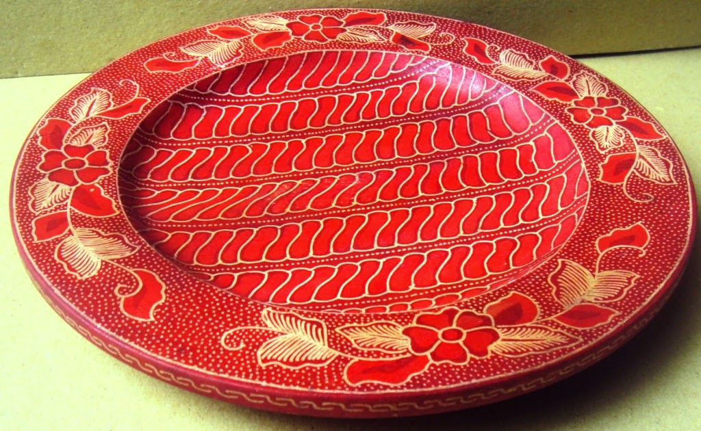 Dekorasi Meja  batik  tulis tradisional Cavin Craft Batik 