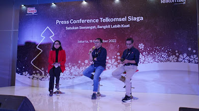 Telkomsel Siaga Satukan Semangat untuk Bangkit Lebih Kuat, Sambut Kemeriahan Momen Natal 2022 dan Tahun Baru 2023