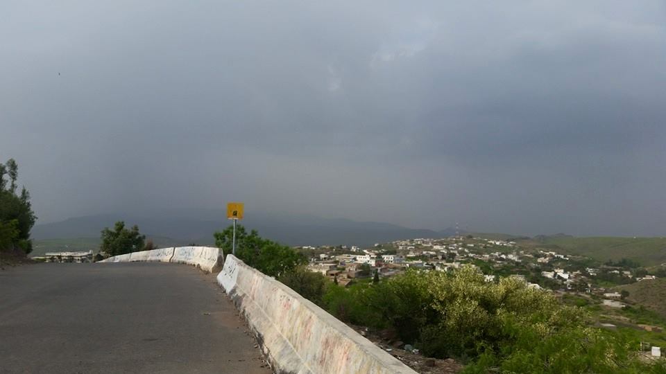 Hill station in Dera Ghazi Khan. hill station in Punjab. Fort Munro top view. Munro Fort road