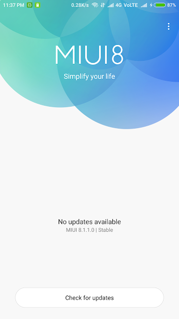 Marshmallow Update Redmi note 3