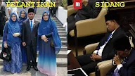 Bawa 3 Istri Cantik di Pelantikan DPR Lalu Tertidur Saat Sidang, Netizen sindir: Fisik kudu kuat cak 😅