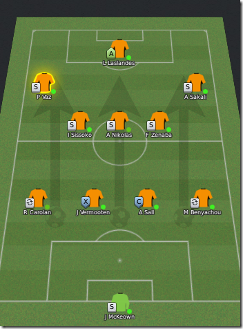 Tactics used in Blue Square North League