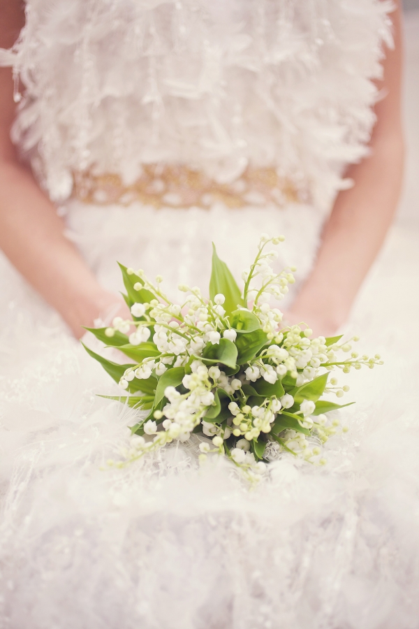 Lily of the Valley flowers with their signature scent are very vintage