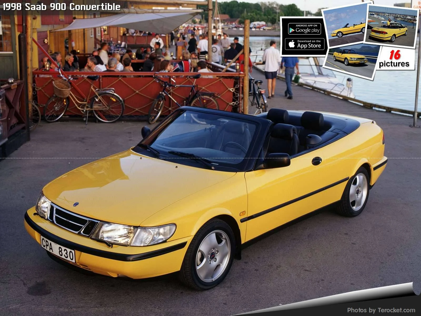 Hình ảnh xe ô tô Saab 900 Convertible 1998 & nội ngoại thất