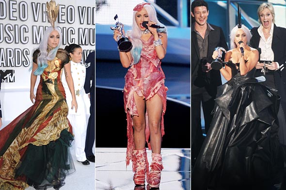lady gaga red carpet dresses. And not anything Lady Gaga has