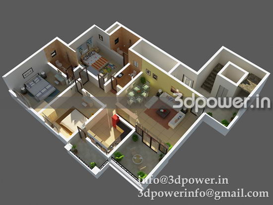 3D Floor Plans