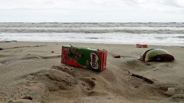 Sự tàn phá của Tetra Paks bao trùm các bãi biển và thị trấn của Việt Nam