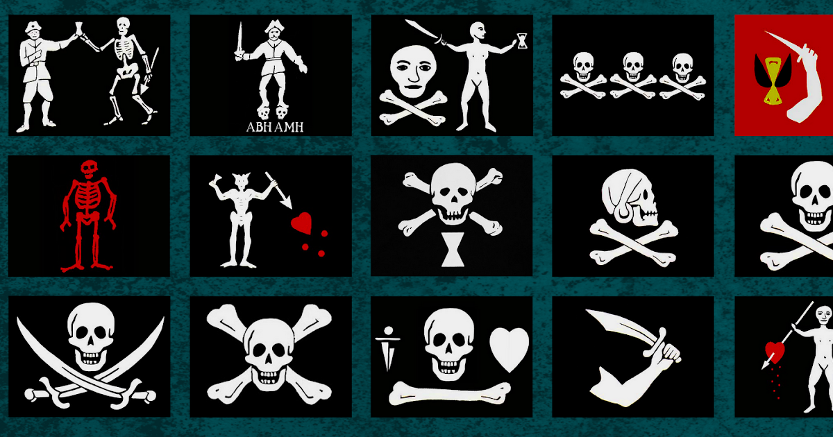 the surly diver: Inspiration: Pirate Flags