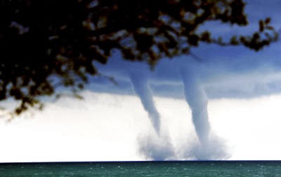 Water Spout Lake Michigan