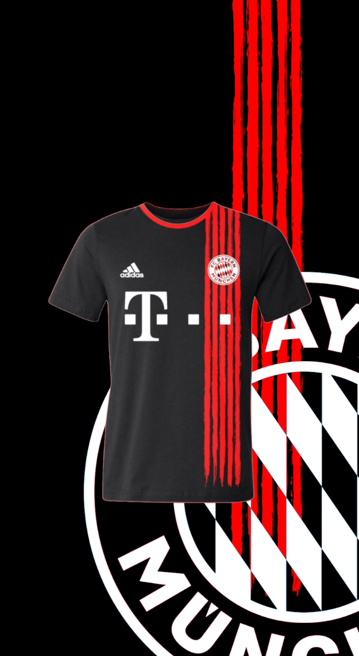 Wallpaper, concept kit, Jersey, FC Bayern München, Lewanadoski